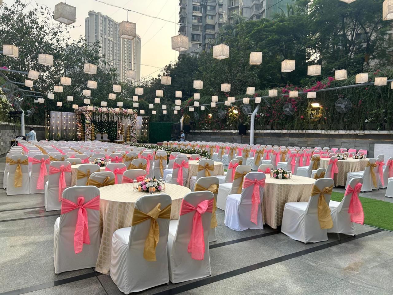 Wedding venue Andheri decorated stage